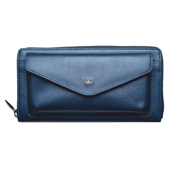 Golden Head Valencia Wallet RFID protection Leather 20 cm