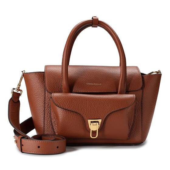 Coccinelle Double Beat Shoulder Bag Leather 21 cm