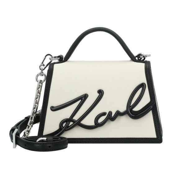 Karl Lagerfeld Karl Lagerfeld Essentials Handbag Leather 21 cm