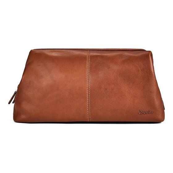Esquire Dallas Toiletry bag Genuine Leather 29 cm