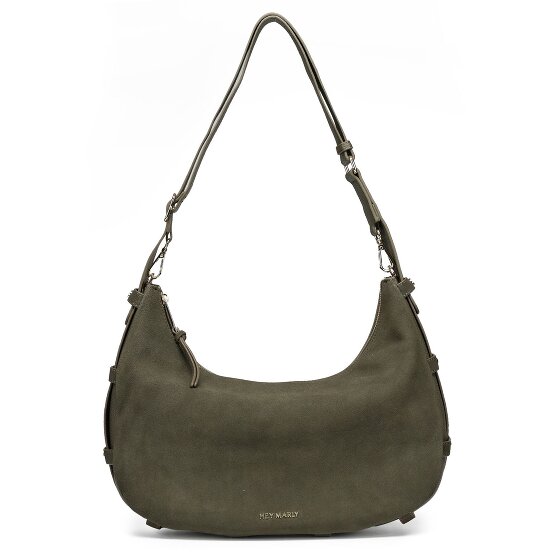 Hey Marly Lifetime Sister Suede Shoulder Bag M 35 cm