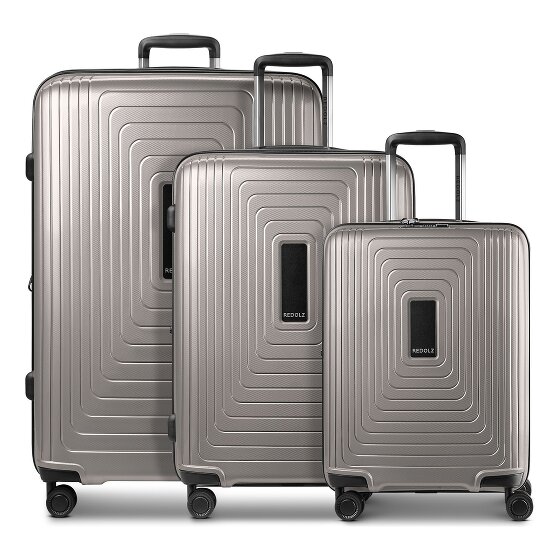 Redolz Essentials 14 4 wheels Suitcase set 3-piece Expandable