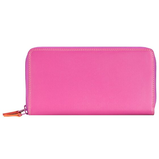 Mywalit Large Double Zip Around Purse wallet leather 18 cm