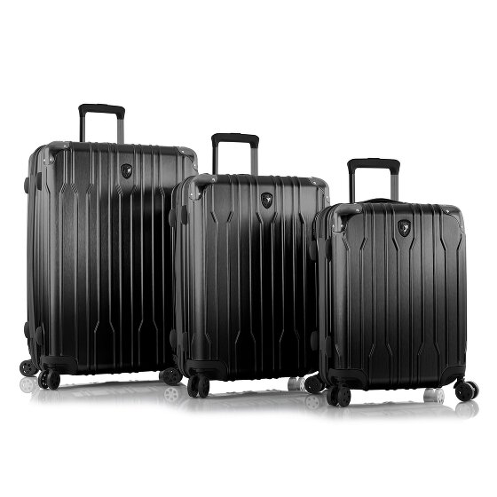 Heys Xtrak 4 wheels Suitcase set 3-piece with expansion pleat
