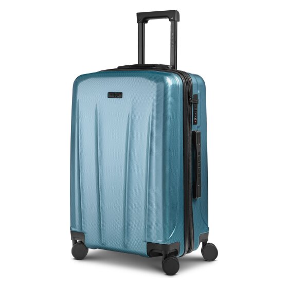 Police New York 4 wheels Trolley M 62 cm Expandable
