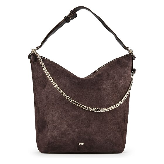 Boss Yelena Shoulder Bag Genuine Leather 28 cm