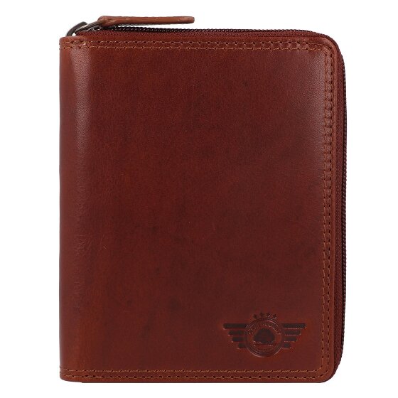 Greenburry Vintage Wallet RFID protection Leather 12.5 cm