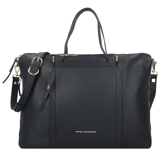Piquadro Circle briefcase leather 43 cm laptop compartment