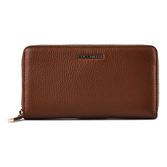 Coccinelle Metallic Soft Wallet Genuine Leather 10 cm