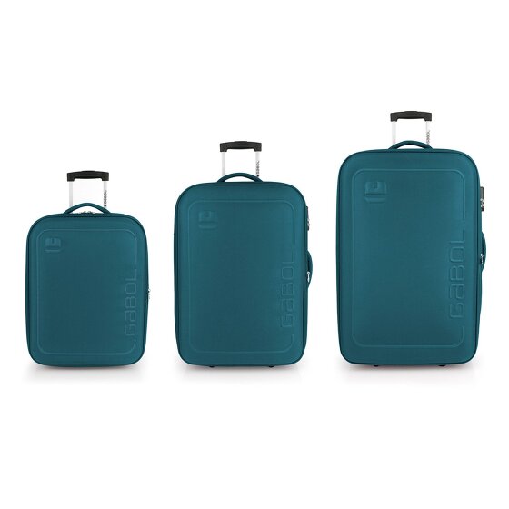 Gabol Orbit 2 wheels Suitcase set 3-piece with expansion pleat
