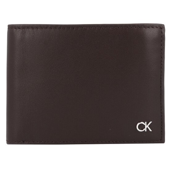 Calvin Klein Metal CK Wallet RFID protection Leather 13 cm
