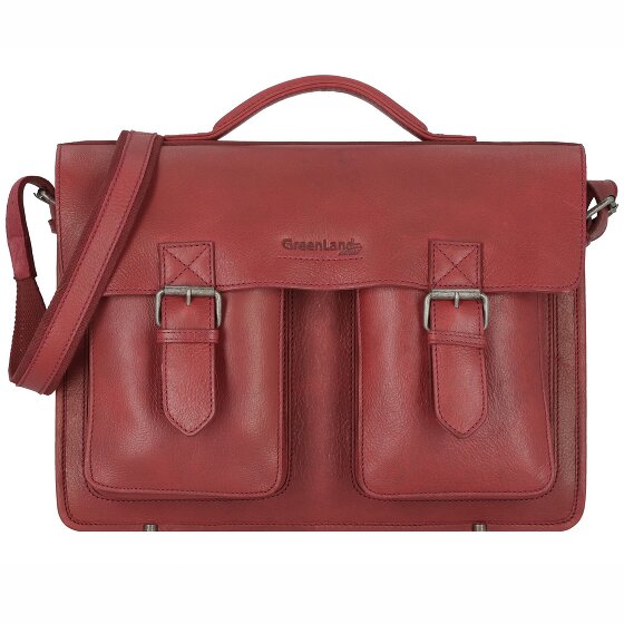 Greenland Nature Briefcase Genuine Leather 40 cm