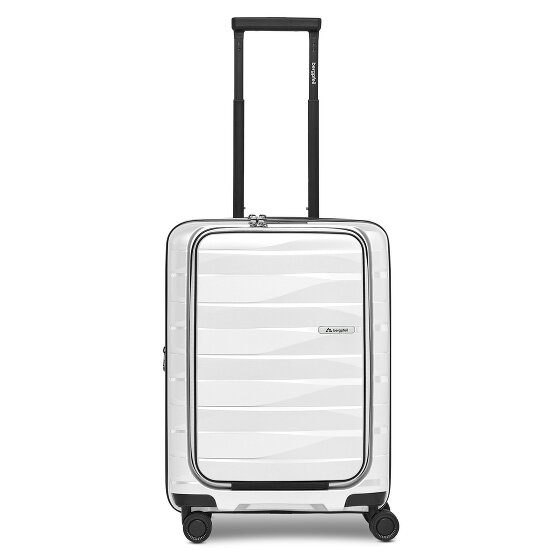 Bergpfeil Travel 4 wheels Cabin trolley 55 cm Laptop compartment with expansion pleat