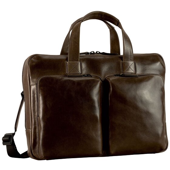 Leonhard Heyden Porto Briefcase Leather 38 cm
