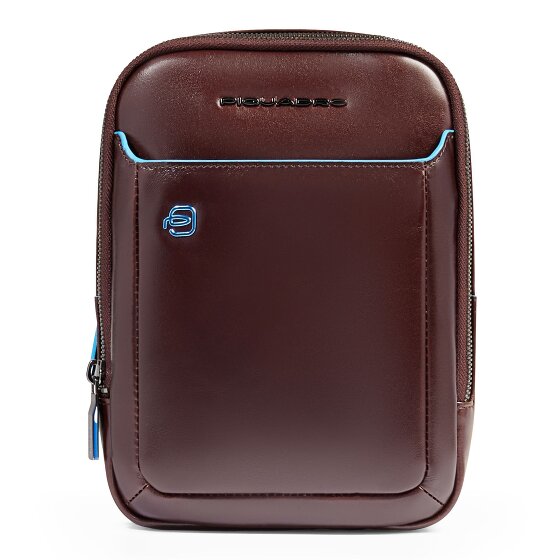 Piquadro Blue Square Mini Bag Shoulder Bag Leather 17 cm