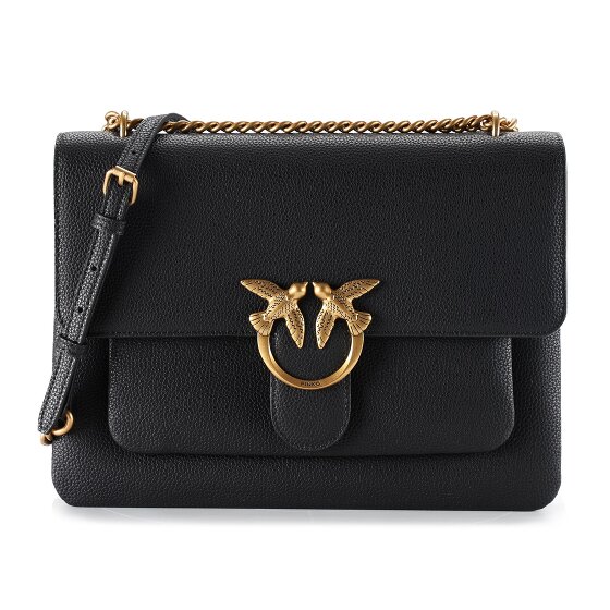 PINKO Love One Shoulder Bag Leather 30 cm