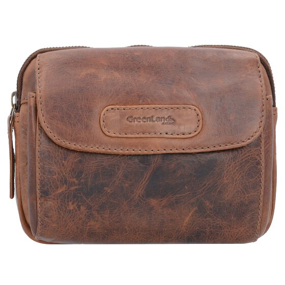 Greenland Nature Soft & Safe fanny pack RFID leather 18 cm