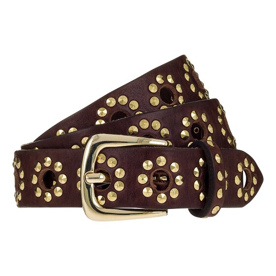 b.belt Studded belt Genuine Leather