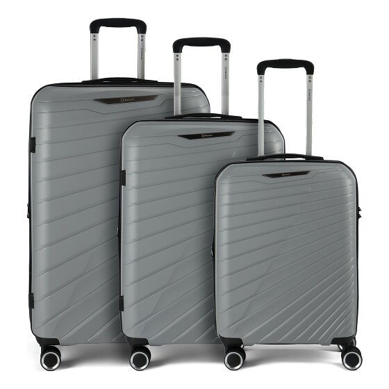 Benzi 5808 4 wheels Suitcase set 3-piece with expansion pleat