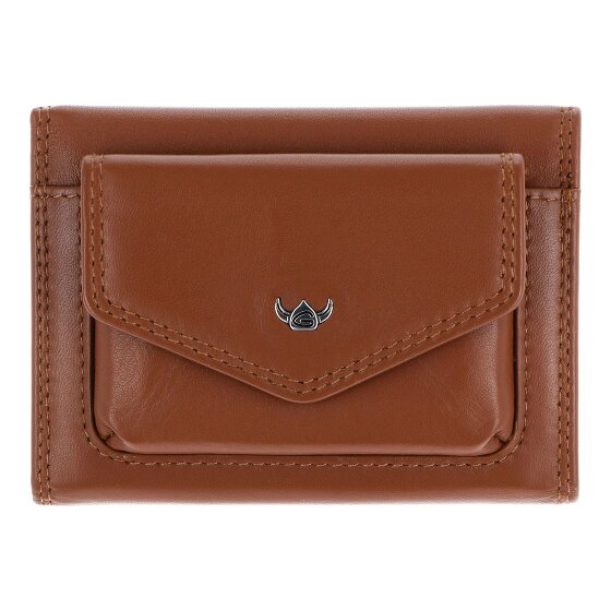 Golden Head Polo Wallet RFID protection Genuine Leather 10 cm