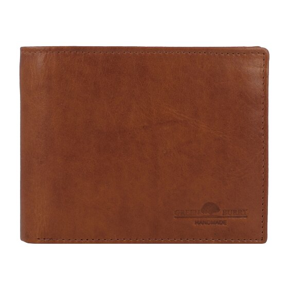 Greenburry Newport Wallet RFID protection Leather 12 cm