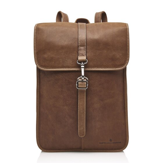 Castelijn & Beerens Carisma backpack RFID leather 41 cm laptop compartment