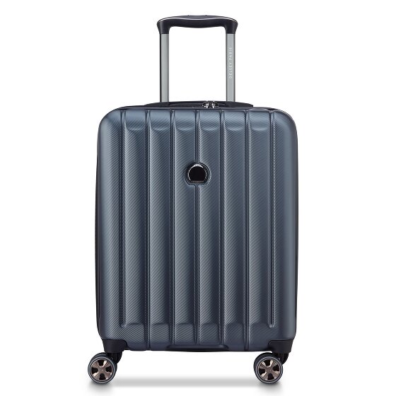 Delsey Paris Longitude 4 wheels Cabin trolley 55 cm with expansion pleat