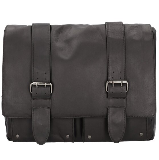 Pride and Soul Messenger leather 40 cm laptop compartment
