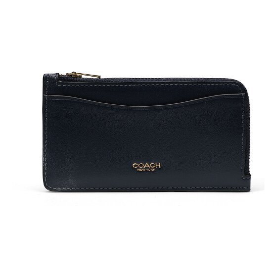 Coach New York Credit card case Genuine Leather 8 cm