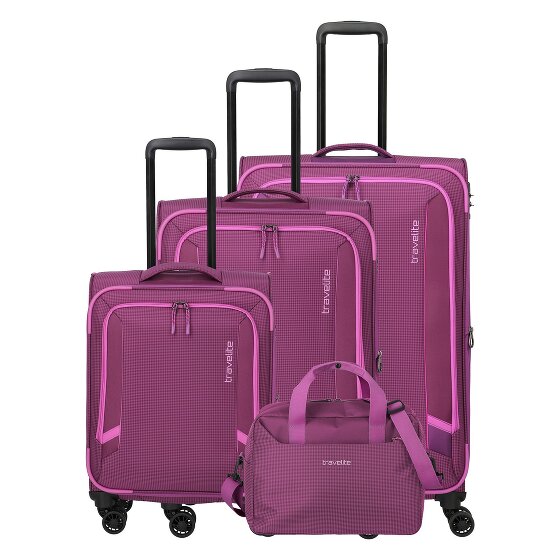 Travelite Corsiica 4 wheels Suitcase set 4-piece