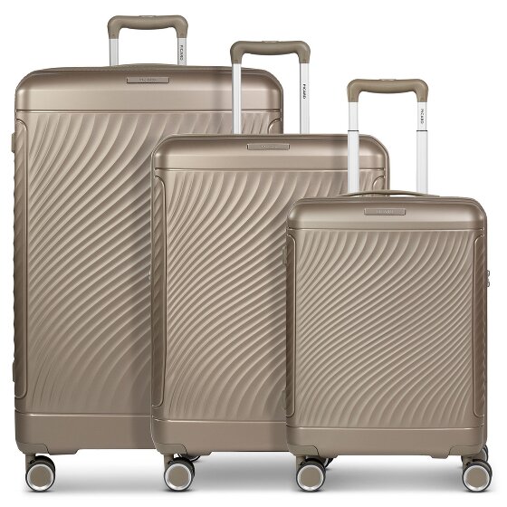 Picard Vienna 4 wheels Suitcase set 3-piece with expansion pleat