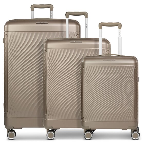 Picard Vienna 4 wheels Suitcase set 3-piece with expansion pleat