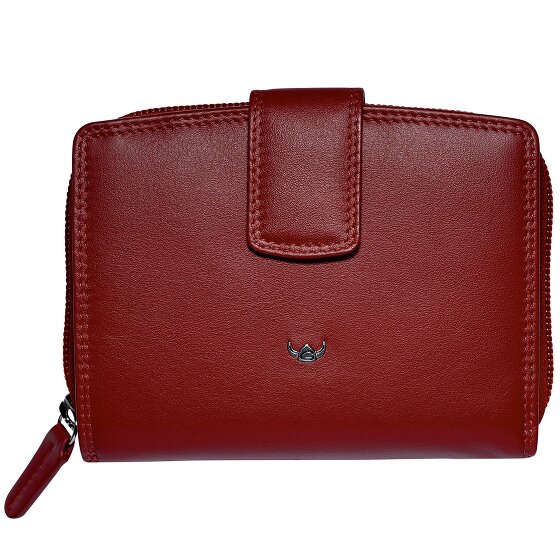 Golden Head Polo Wallet RFID protection Leather 12 cm