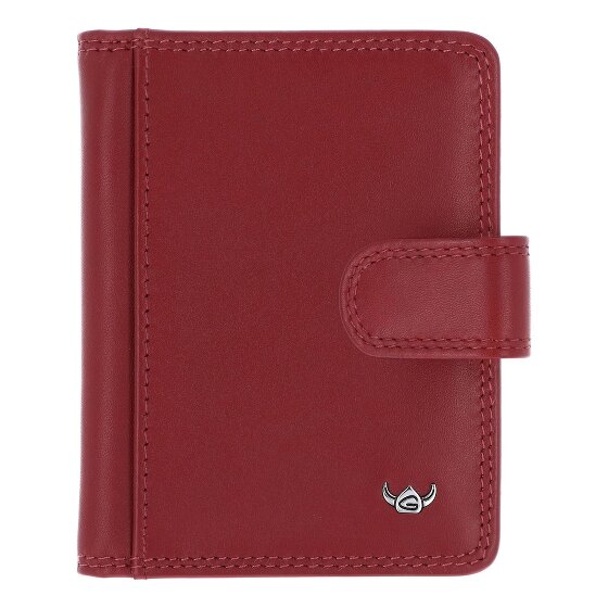 Golden Head Polo Credit card case RFID protection Genuine Leather 8 cm