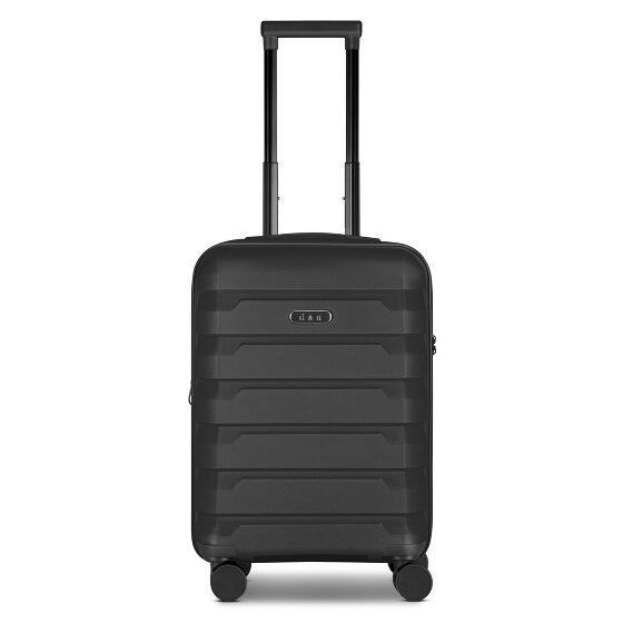 d&n South Dakota 4 wheels Cabin trolley S 56 cm with expansion pleat