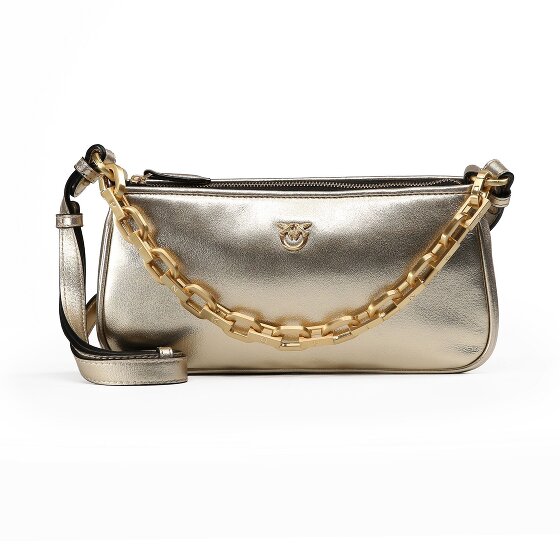 PINKO Half Moon Handbag Leather 23 cm