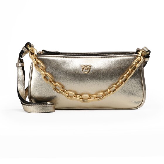 PINKO Half Moon Handbag Leather 23 cm