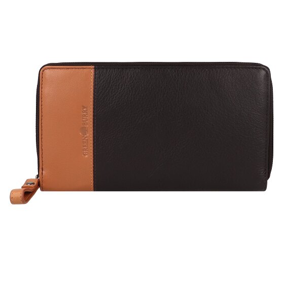 Greenburry Nappa Wallet RFID protection Leather 19.5 cm