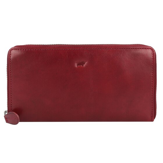 Braun Büffel Arezzo Wallet RFID protection Leather 19 cm