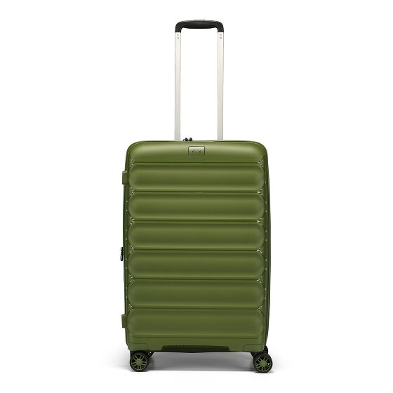 d&n Travel Line 4700 4 wheels Trolley 68 cm with expansion pleat