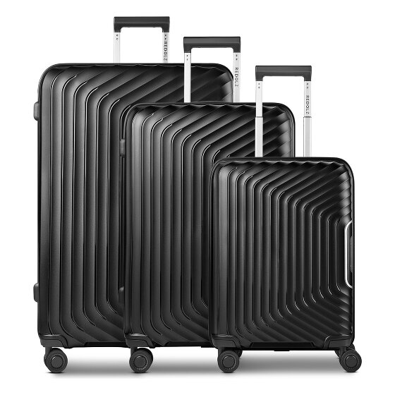 Redolz Essentials 01 4 wheels Suitcase set 3-piece Expandable