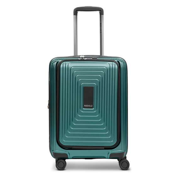 Redolz Essentials 14 4 wheels Cabin trolley S 55 cm Laptop compartment with expansion pleat
