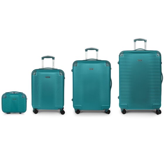 Gabol Balance XP 4 wheels Suitcase set 4-piece with expansion pleat