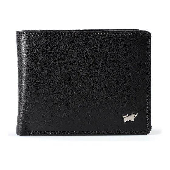 Braun Büffel Golf 3.0 Wallet RFID protection Leather 12 cm