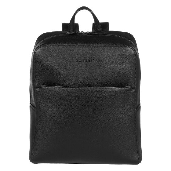 Bugatti Black Daypack Leather 40 cm Laptop compartment