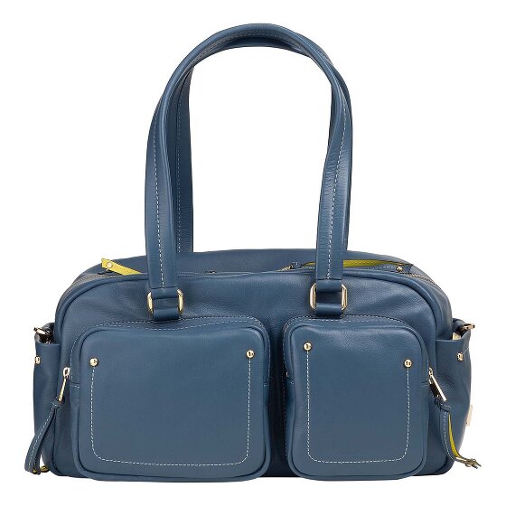DuDu Pocket Shoulder Bag Genuine Leather 33 cm