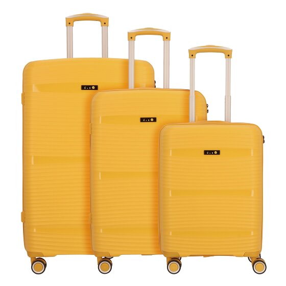 d&n Travel Line 4200 4-wheel suitcase set 3 pcs.