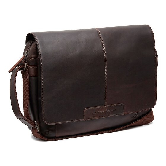 The Chesterfield Brand Richard Messenger Leather 40 cm Laptop compartment
