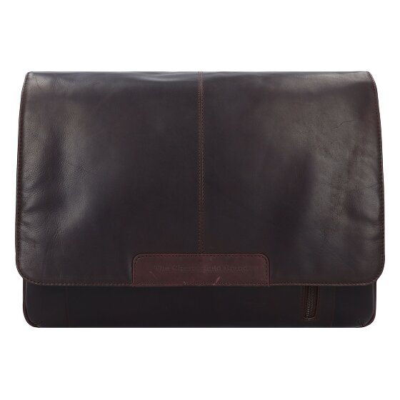 The Chesterfield Brand Richard Messenger Leather 40 cm Laptop compartment