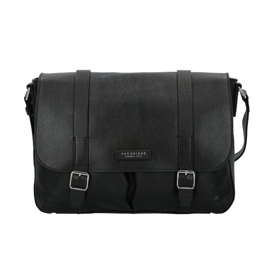 The Bridge Cesare Briefcases Messenger Leather 38 cm Laptop compartment
